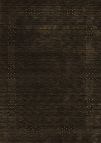 Abstract Brown Contemporary Rug, con2303brn