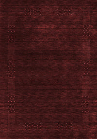 Abstract Red Contemporary Rug, con2303red