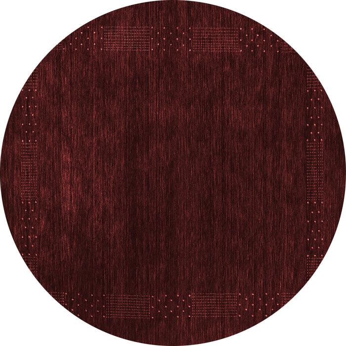 Abstract Red Contemporary Rug, con2303red