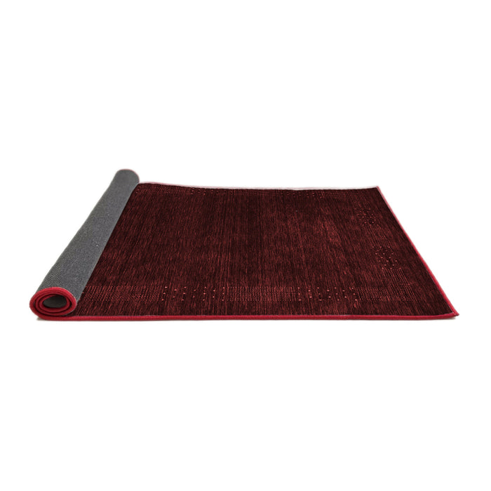 Abstract Red Contemporary Area Rugs
