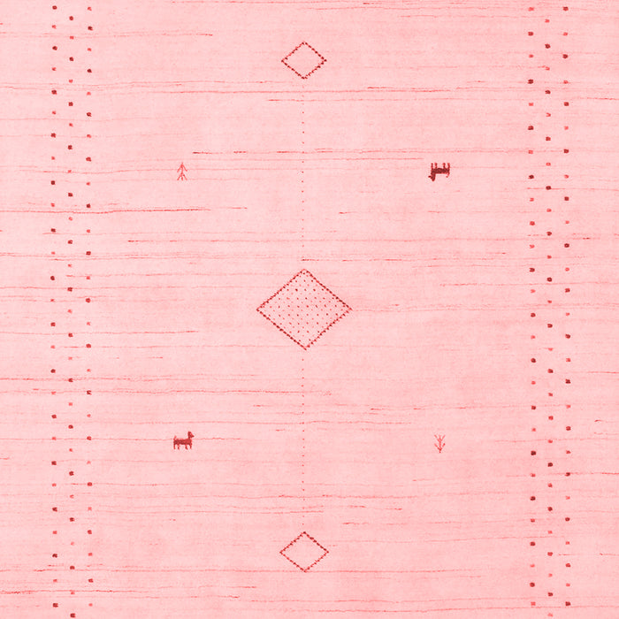 Solid Red Modern Area Rugs
