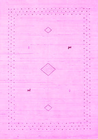 Solid Pink Modern Rug, con2304pnk