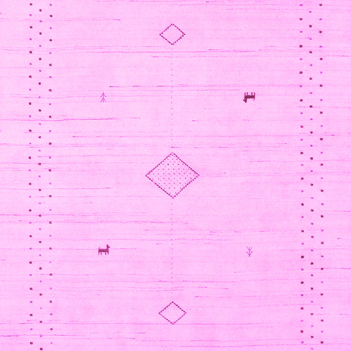 Solid Pink Modern Rug, con2304pnk
