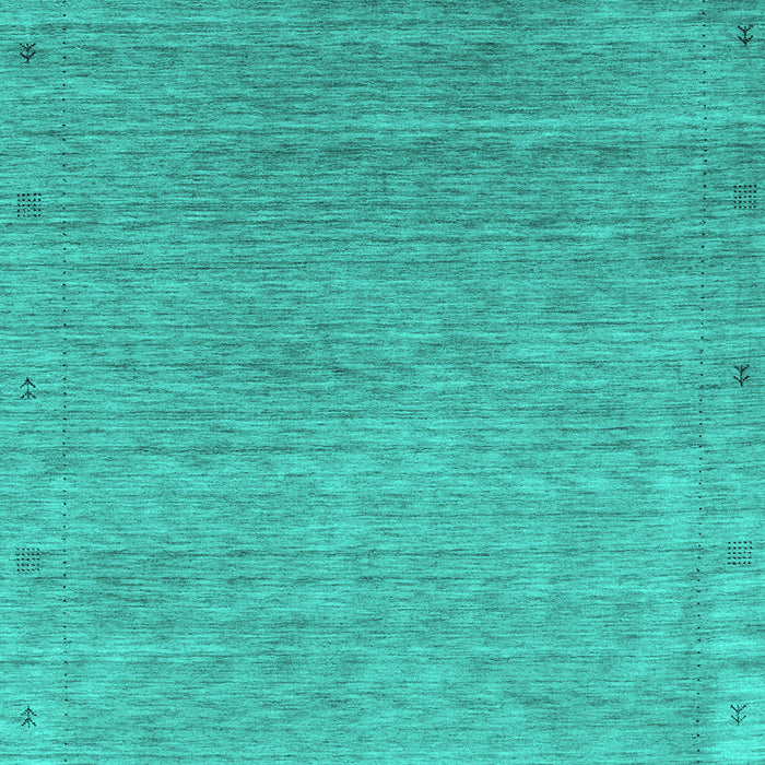 Abstract Turquoise Contemporary Rug, con2305turq