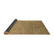 Sideview of Abstract Brown Contemporary Rug, con2305brn