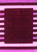 Machine Washable Abstract Pink Contemporary Rug, wshcon2306pnk