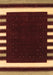 Machine Washable Abstract Brown Contemporary Rug, wshcon2306brn