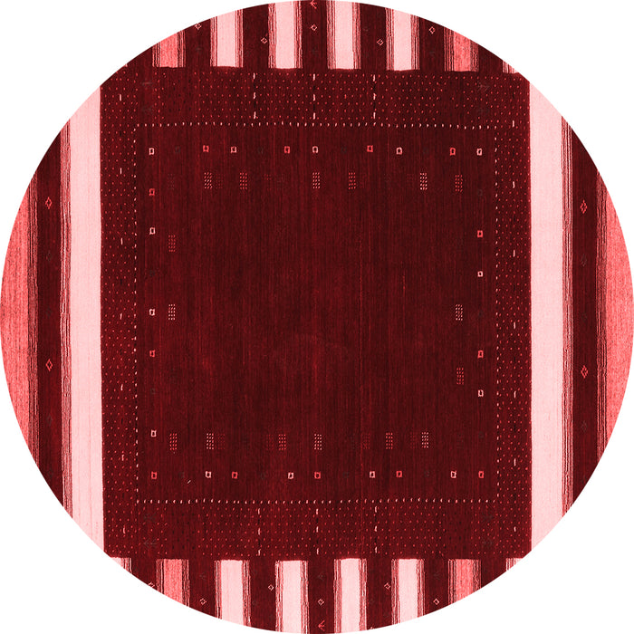 Abstract Red Contemporary Rug, con2306red