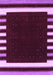 Machine Washable Abstract Purple Contemporary Area Rugs, wshcon2306pur