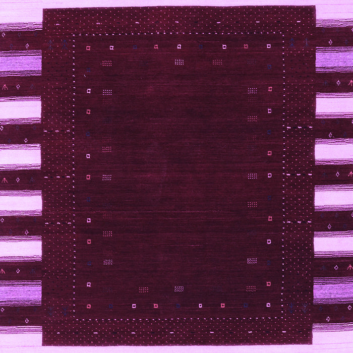 Machine Washable Abstract Purple Contemporary Area Rugs, wshcon2306pur