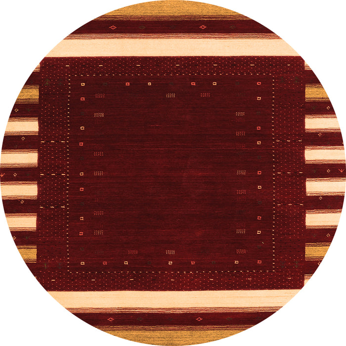 Machine Washable Abstract Orange Contemporary Area Rugs, wshcon2306org