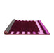 Sideview of Abstract Pink Contemporary Rug, con2306pnk