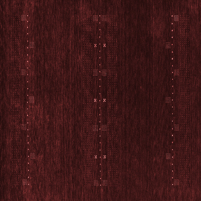 Machine Washable Abstract Red Contemporary Rug, wshcon2307red