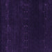 Square Abstract Purple Contemporary Rug, con2307pur