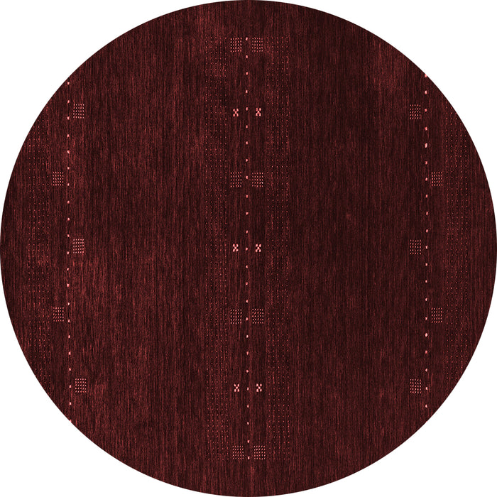 Abstract Red Contemporary Rug, con2307red