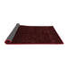 Abstract Red Contemporary Area Rugs