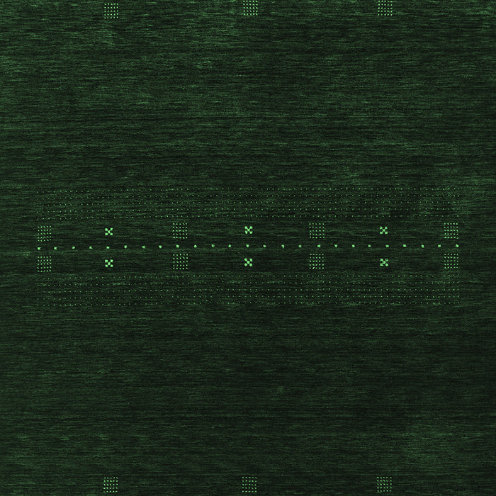 Abstract Emerald Green Contemporary Rug, con2307emgrn