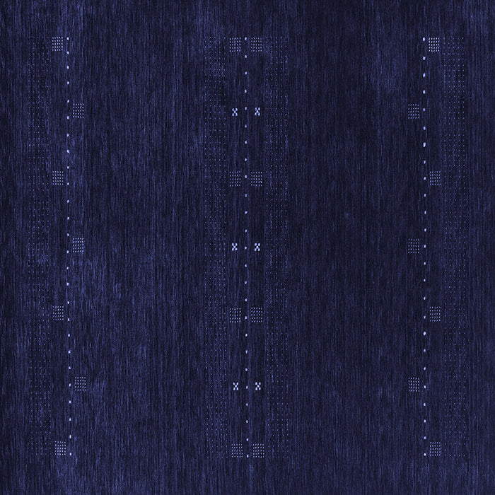 Square Machine Washable Abstract Blue Contemporary Rug, wshcon2307blu