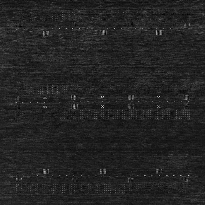 Serging Thickness of Abstract Gray Contemporary Rug, con2307gry