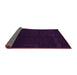 Sideview of Abstract Pink Contemporary Rug, con2307pnk