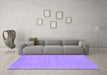 Machine Washable Abstract Purple Contemporary Area Rugs in a Living Room, wshcon2308pur