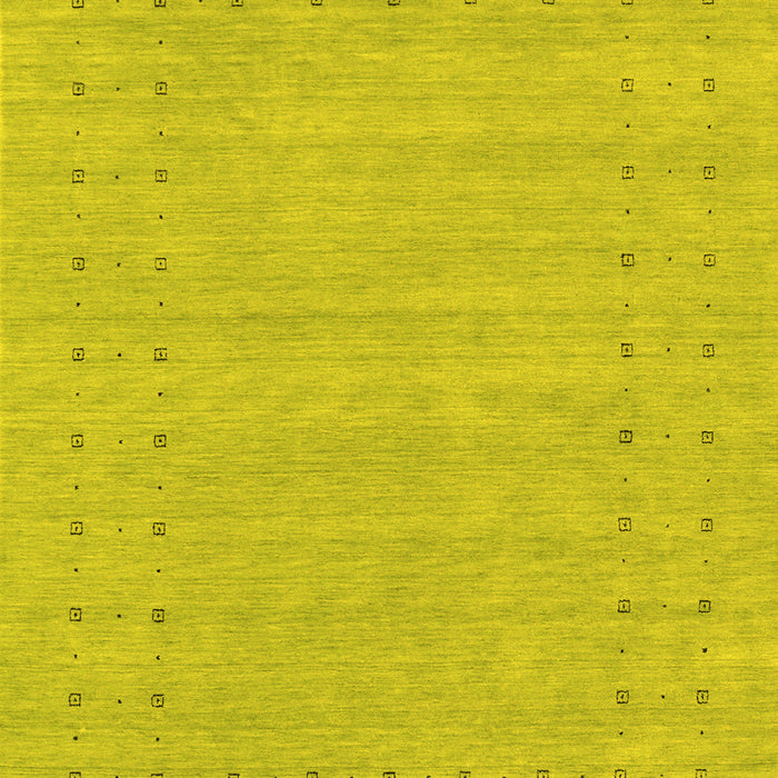 Machine Washable Abstract Yellow Contemporary Rug, wshcon2308yw