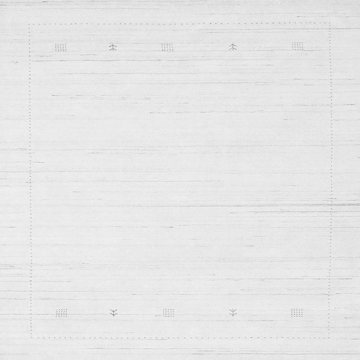 Serging Thickness of Solid Gray Modern Rug, con2309gry