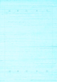 Solid Light Blue Modern Rug, con2309lblu