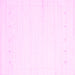 Square Solid Pink Modern Rug, con2309pnk