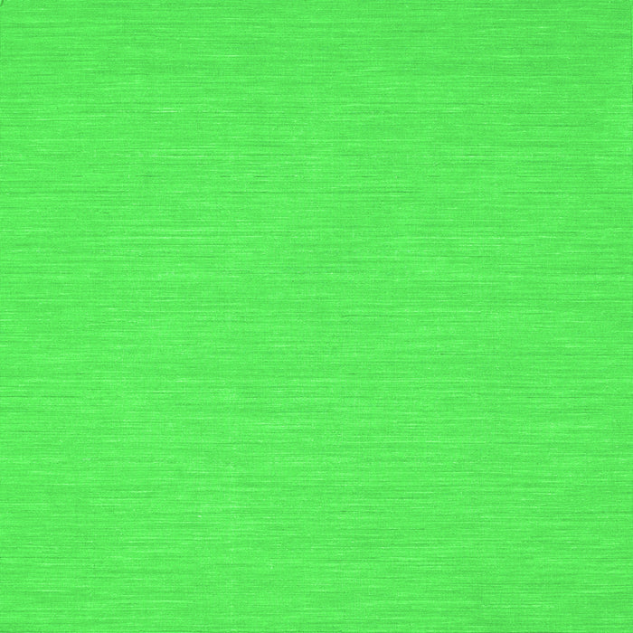 Round Machine Washable Abstract Green Contemporary Area Rugs, wshcon230grn