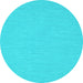 Round Machine Washable Abstract Light Blue Contemporary Rug, wshcon230lblu