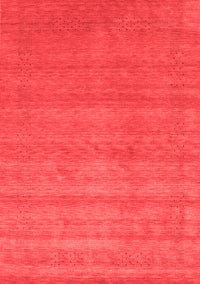 Abstract Red Contemporary Rug, con2310red