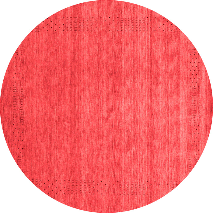 Machine Washable Abstract Red Contemporary Rug, wshcon2310red