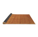 Sideview of Abstract Brown Contemporary Rug, con2310brn