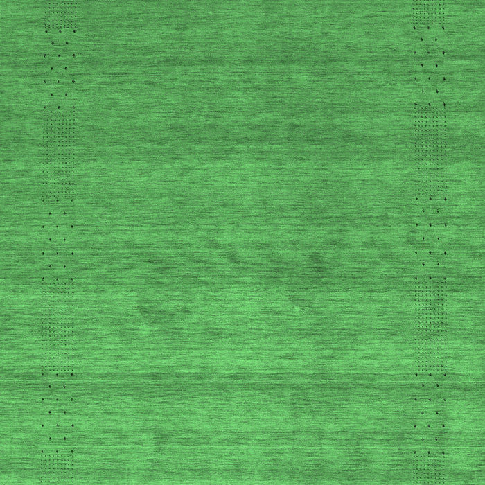 Machine Washable Abstract Emerald Green Contemporary Area Rugs, wshcon2310emgrn