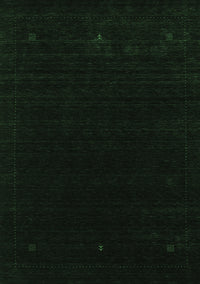 Abstract Emerald Green Contemporary Rug, con2311emgrn