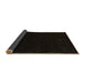 Sideview of Abstract Brown Contemporary Rug, con2311brn