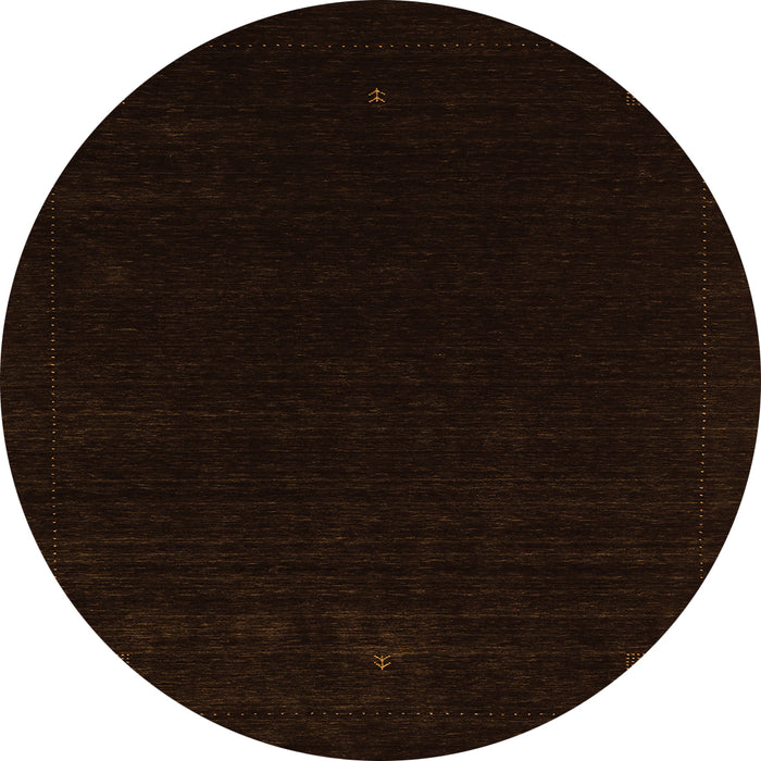 Square Abstract Orange Contemporary Rug, con2311org