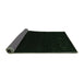 Sideview of Abstract Emerald Green Contemporary Rug, con2311emgrn