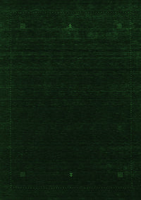 Abstract Green Contemporary Rug, con2311grn