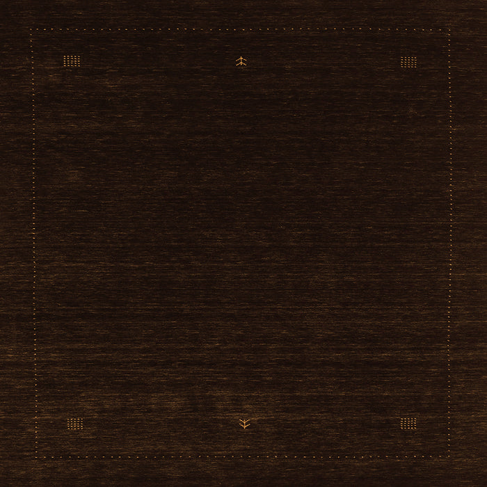 Serging Thickness of Abstract Orange Contemporary Rug, con2311org