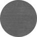 Square Abstract Gray Contemporary Rug, con2312gry