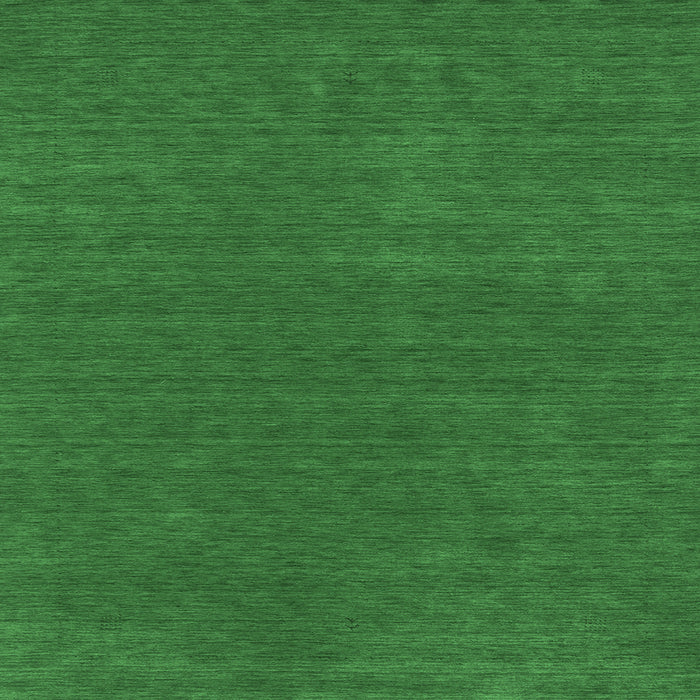 Square Abstract Emerald Green Contemporary Rug, con2312emgrn