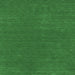 Square Abstract Emerald Green Contemporary Rug, con2312emgrn