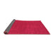 Sideview of Abstract Pink Contemporary Rug, con2312pnk