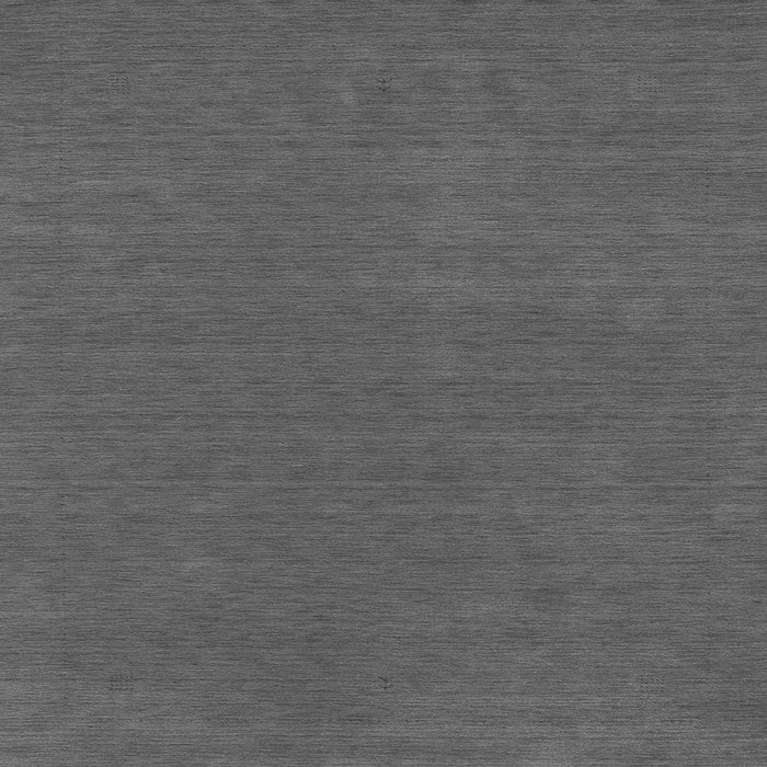 Round Machine Washable Abstract Gray Contemporary Rug, wshcon2312gry