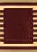 Abstract Brown Contemporary Rug, con2313brn