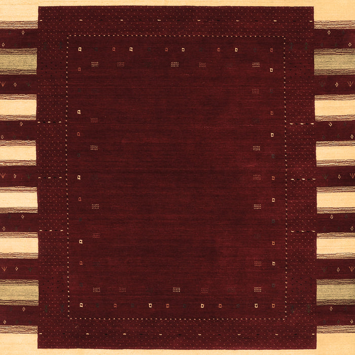 Abstract Brown Contemporary Rug, con2313brn