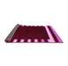 Sideview of Abstract Pink Contemporary Rug, con2313pnk