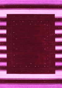 Abstract Pink Contemporary Rug, con2313pnk